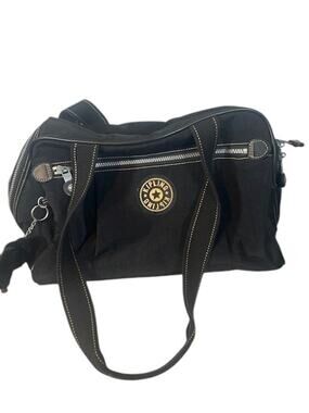 Kipling Women’s Black Medium Weekender Travel Gym Duffle Bag
